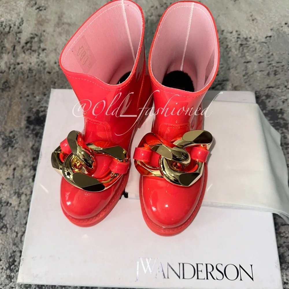 JW ANDERSON Chain Rain Boots